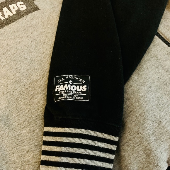 #Mens, #Sweater, #XL, #Gray, #LingSleeve, #Black&Gray, #Zipped #Pockets #Hoodie - Picture 4 of 10